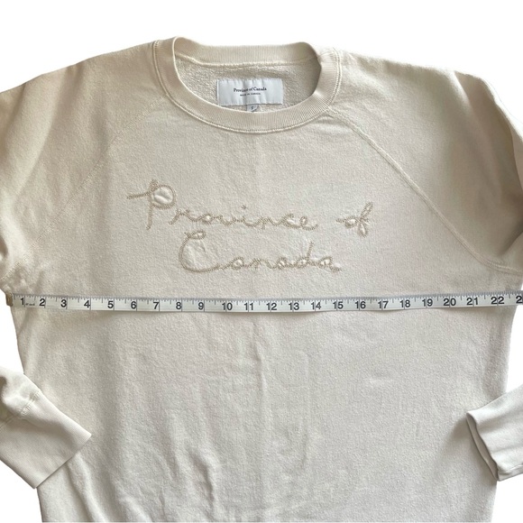 Women’s Province of Canada Sweatshirt, Beige - Picture 7 of 9